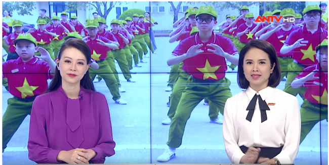 Trại hè học làm chiến sĩ Công an nhân dân